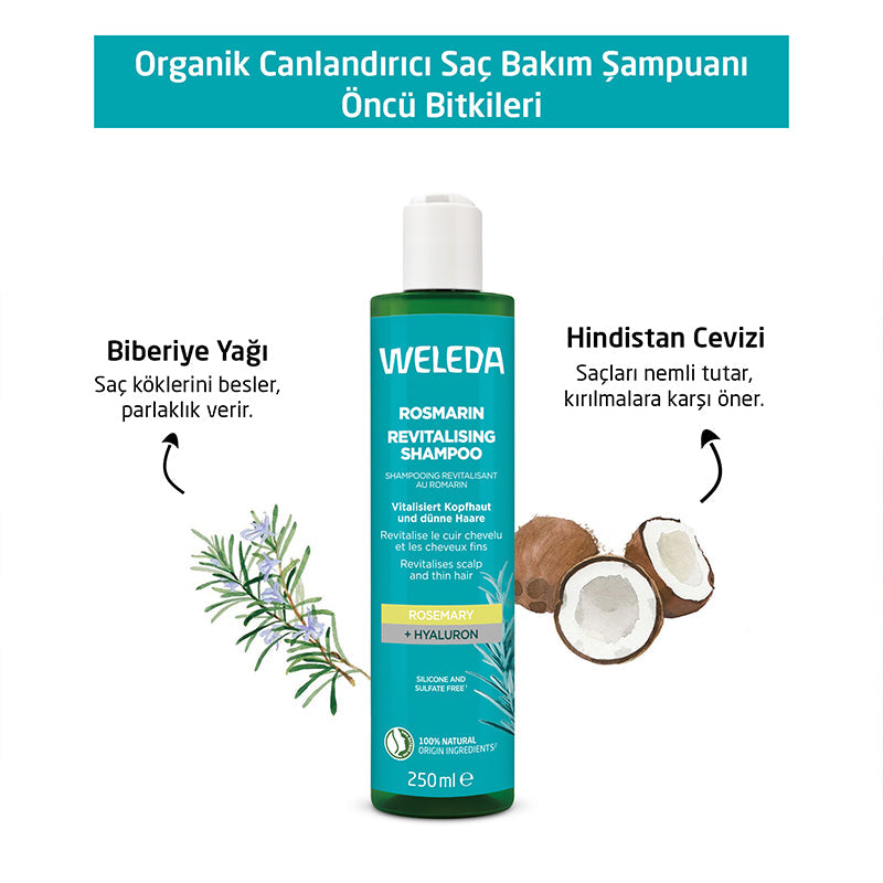 Weleda Rosemary Revitalizing Shampoo for Volume 250 ml