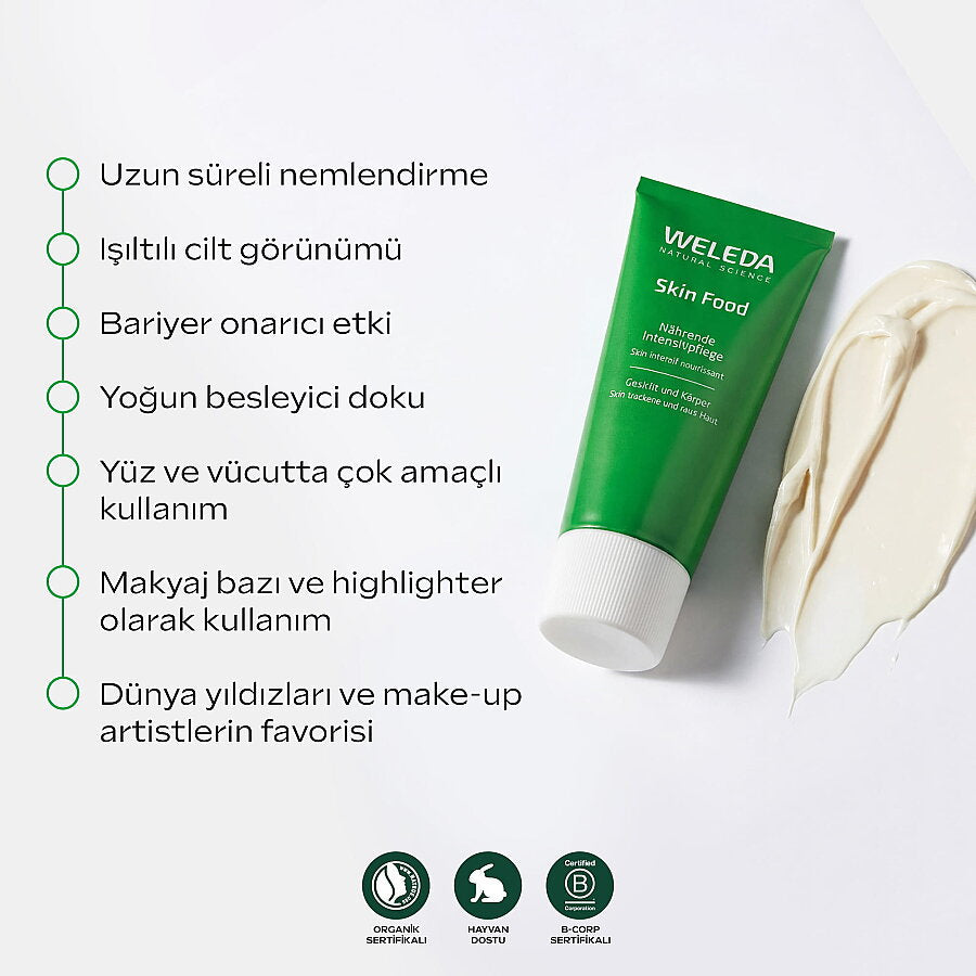 Weleda Skin Food & Jonzac BB Cream Light Tone Glass Skin Set