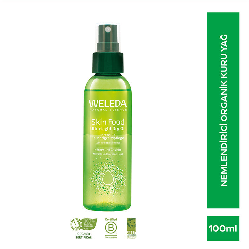 Weleda Skin Food Ultra-Light Dry Oil for Radiant Skin 100 ml