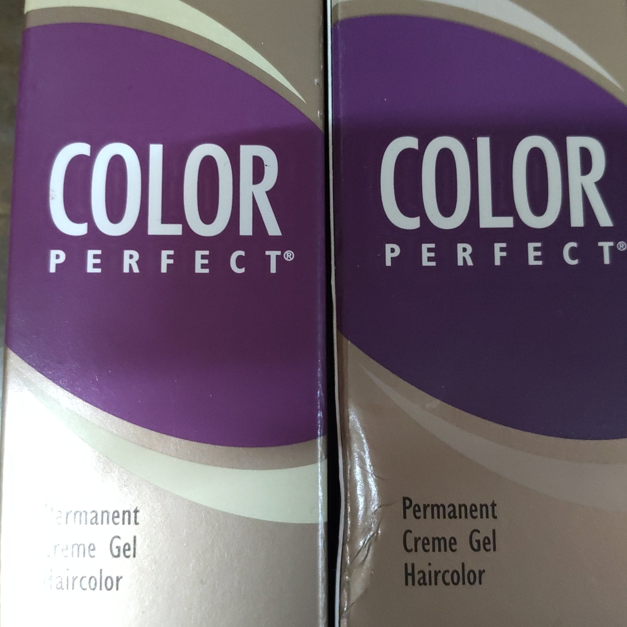 Wella Color Perfect Permanent Creme Gel Hair Color - 4RV Medium Red Violet Brown by Wella for Unisex - 2 oz Hair Color
