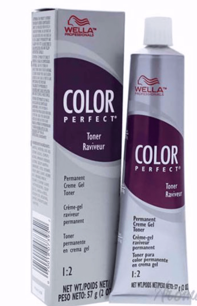 Wella Color Perfect Toner Permanent Creme Gel Toner 1:2 T9A Pale Ash Blonde