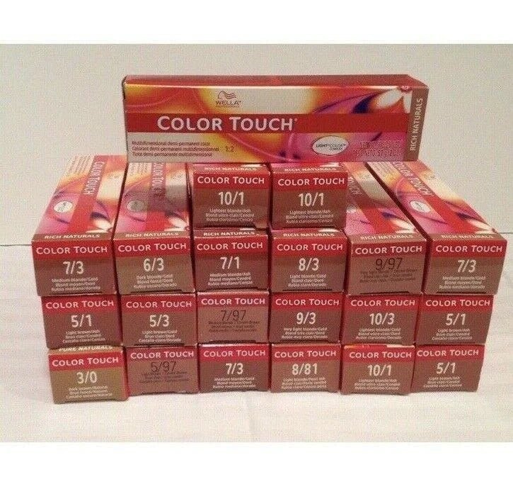 Wella Color Touch Demi-Permanent Color - 8/81 Light Blonde/Pearl Ash