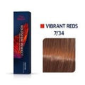 Wella Hair Color 7/34 Koleston Perfect Permanent Crème 2 oz