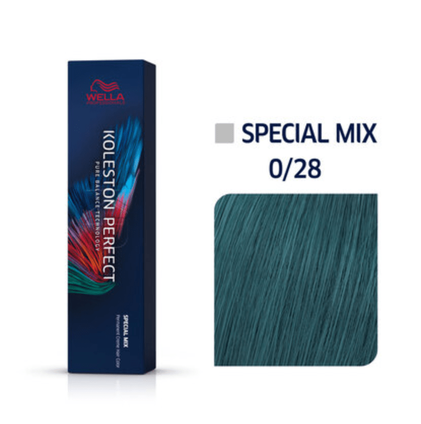 Wella Koleston Perfect 0/28 Green Blue 2 oz