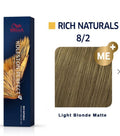 Wella Koleston Perfect Me+ Permanent Creme Hair Color 8/2 Light Blonde