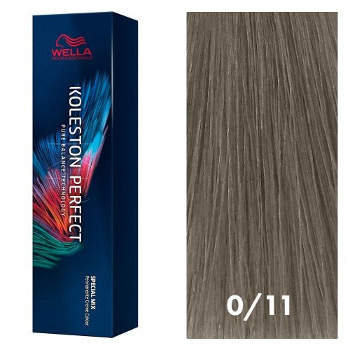 Wella Koleston Perfect Permanent Creme Hair Color 0/19 Ash