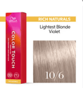 Wella Koleston Perfect Permanent Creme Hair Color 10/6 Lightest Violet Blonde
