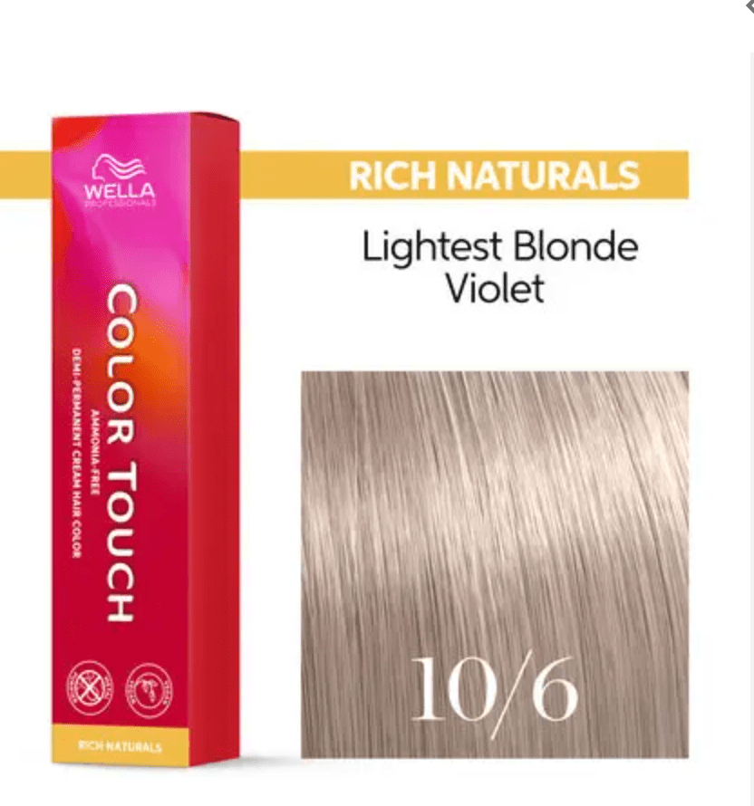 Wella Koleston Perfect Permanent Creme Hair Color 10/6 Lightest Violet Blonde