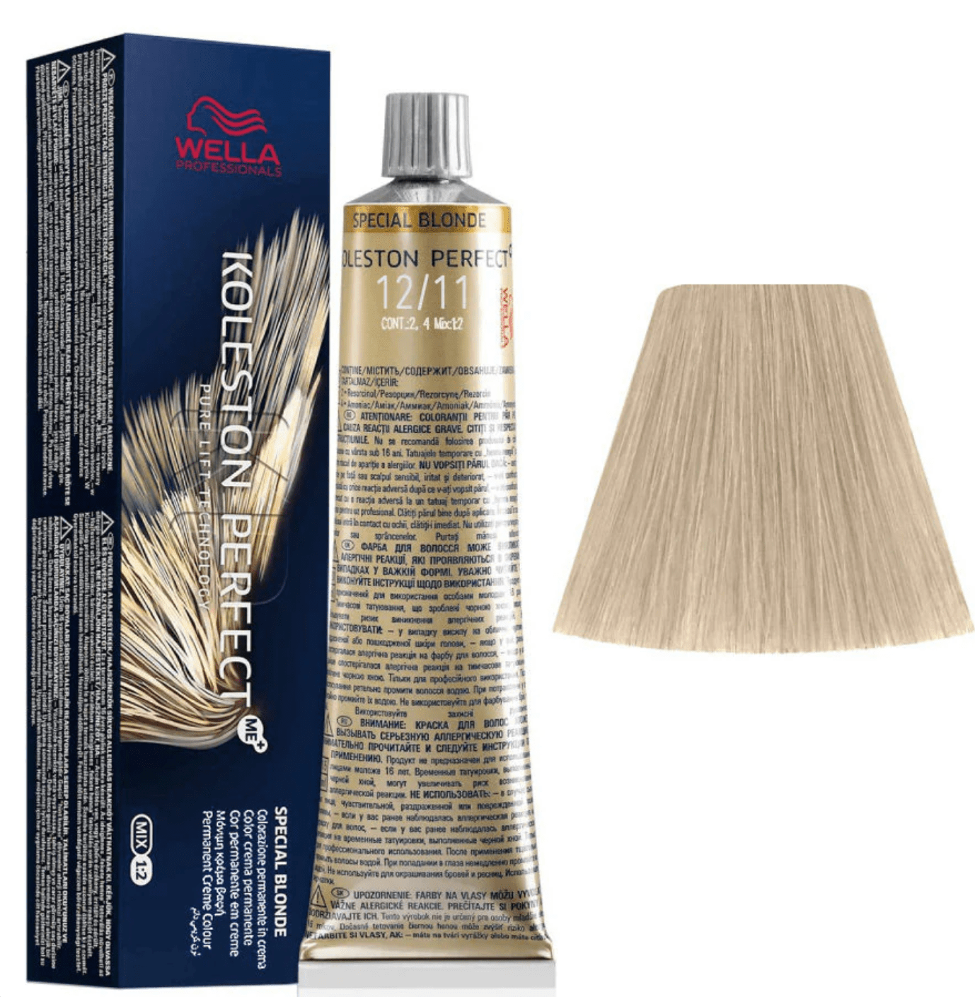 Wella Koleston Perfect Permanent Creme Haircolor 12/11