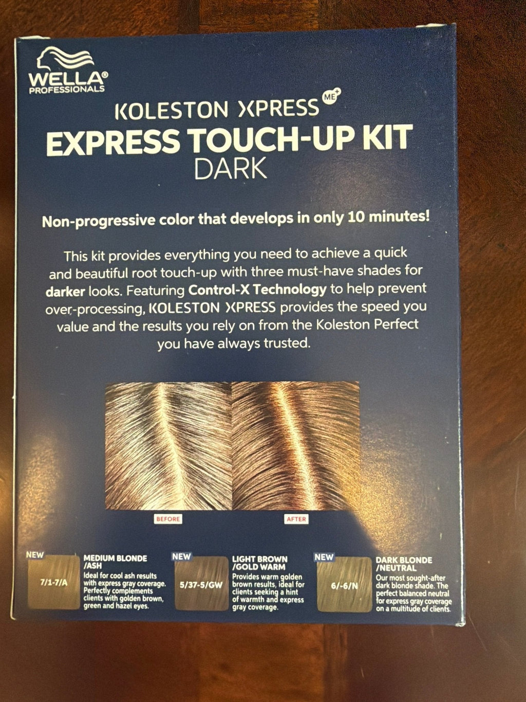 Wella Koleston Xpress ME+ Express Touch-Up Kit Dark Hair Color