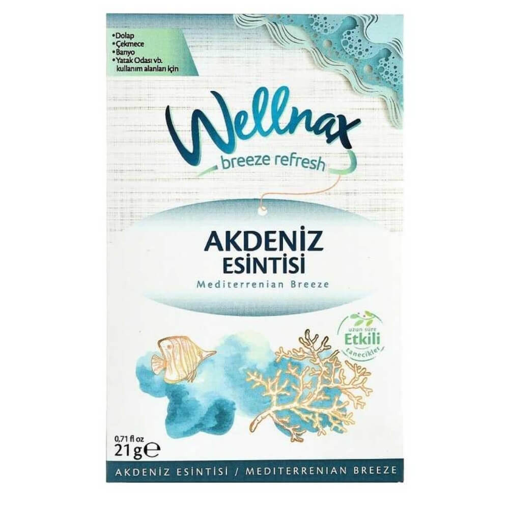 Wellnax Mediterranean Breeze Closet & Drawer Freshener
