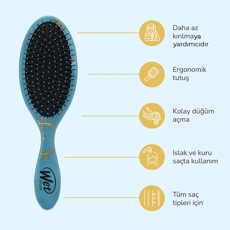 Wet Brush Disney Elegant Princess Detangling Hair Brush Cinderella