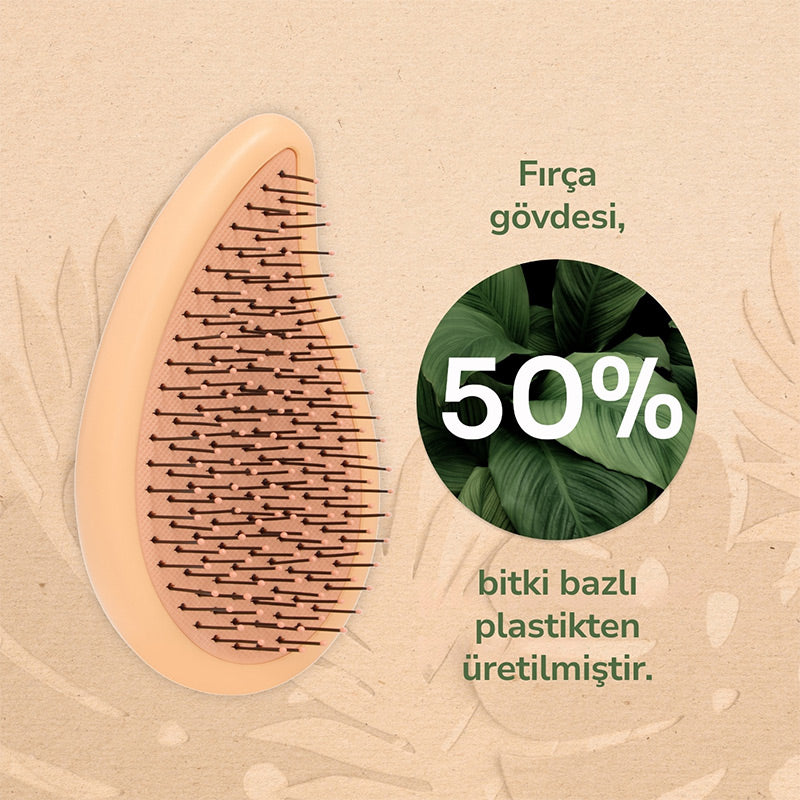 Wet Brush Go Green Palm Detangler Coconut Oily Hair Brush