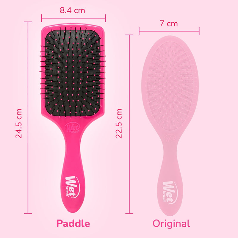 Wet Brush Paddle Detangler Thick Hair for Wide Hair Brush Pink