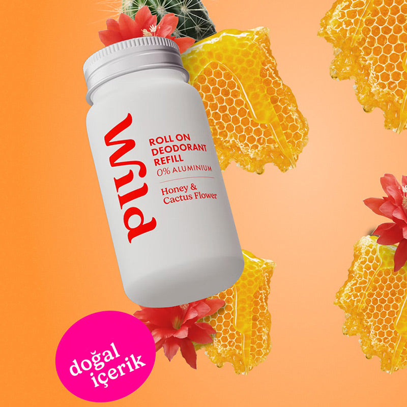 Wild Honey & Cactus Flower Roll On Deodorant Refill 50 ml