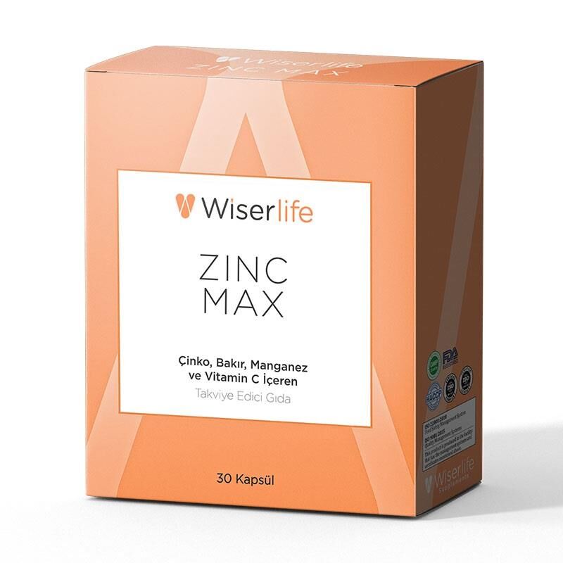 Wiserlife Zincmax Multi-Mineral Support 620 mg 30 Capsules