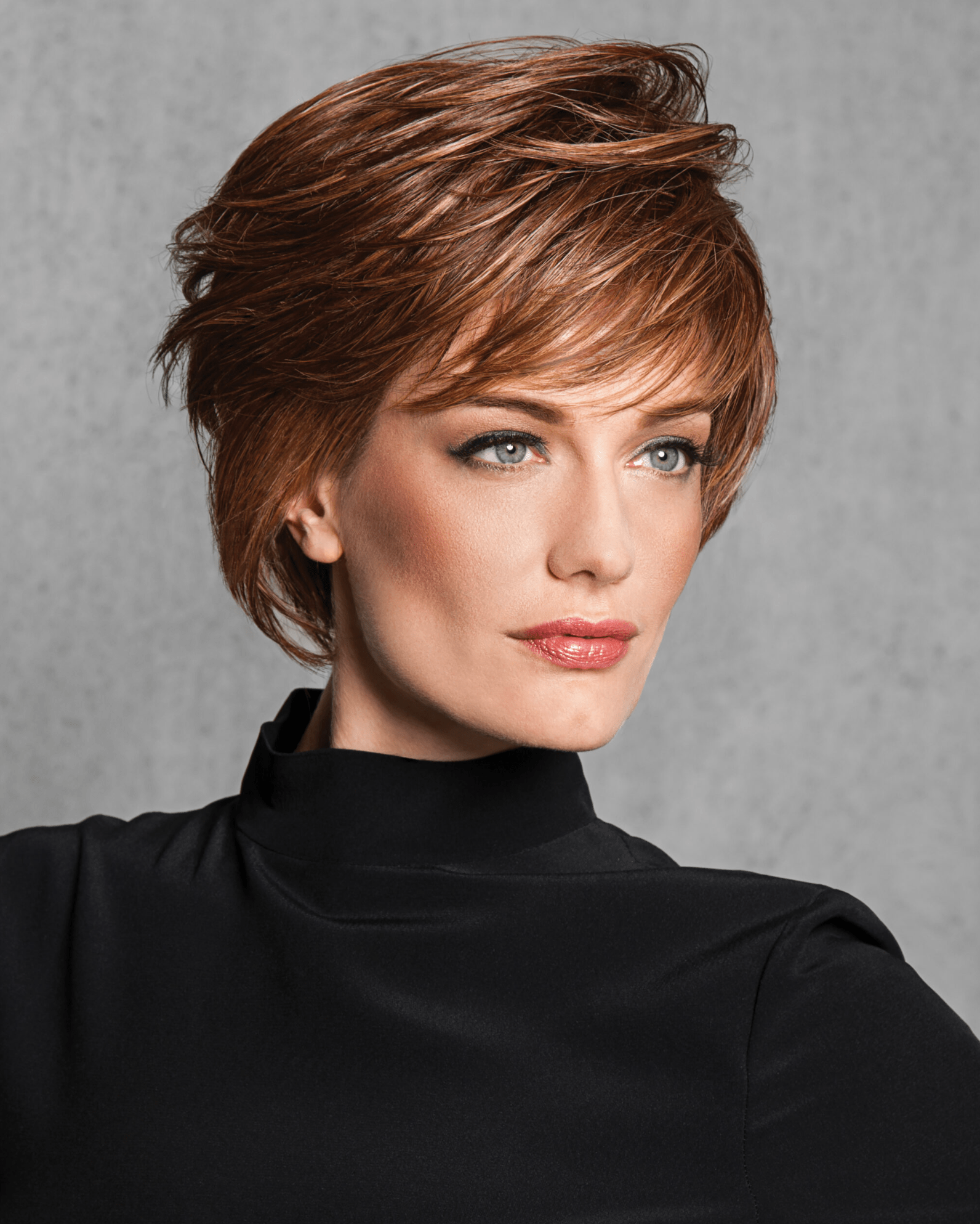 Hairdo Wispy Cut HF Synthetic Wig (Basic Cap), Medium Brown Gold R115