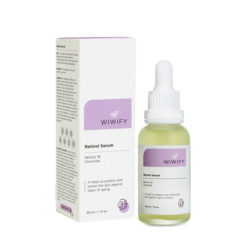 Wiwify Retinol 1% Anti-Aging Face Serum for Smooth Skin 30 ml