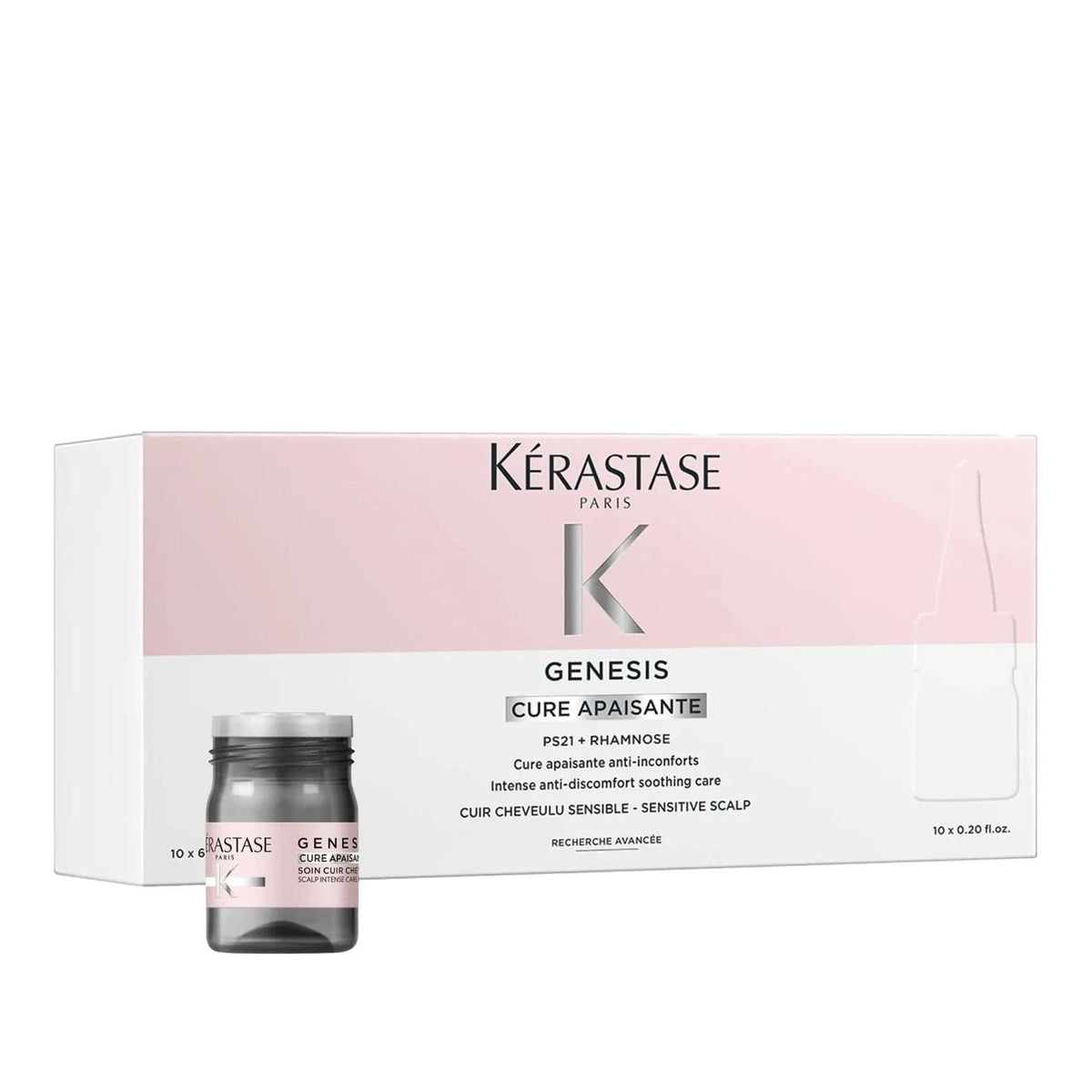 Kérastase Genesis Soothing Scalp Ampoules for Dryness 10x6ml