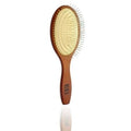 VIP Extensions Wooden Round Paddle Hair Brush Anti-Static Metal Bristles