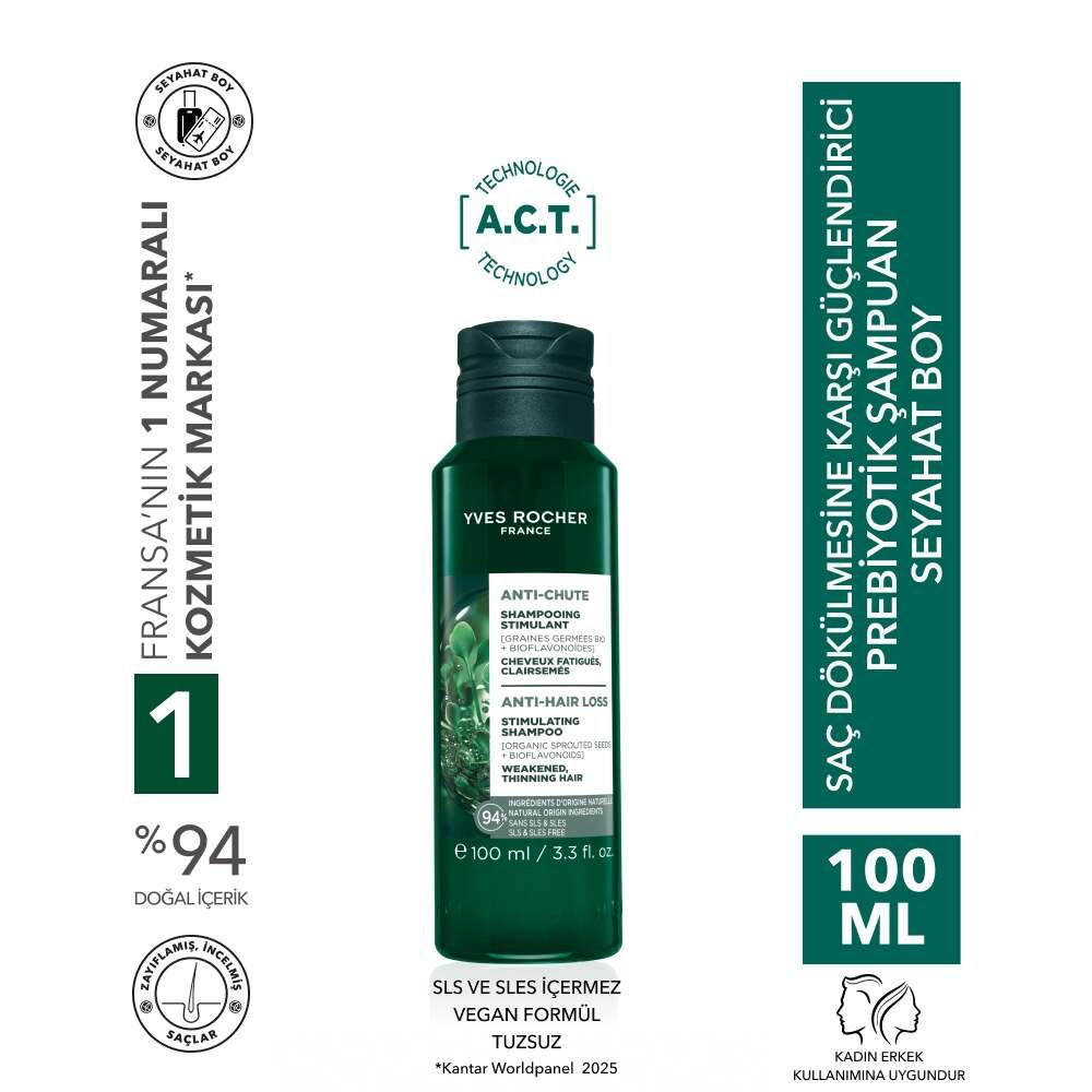 Prebiotic Strengthening Shampoo for Hair Fall Control 100ml