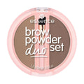 Essence Brow Powder Duo Set 01 Light for Natural Brows