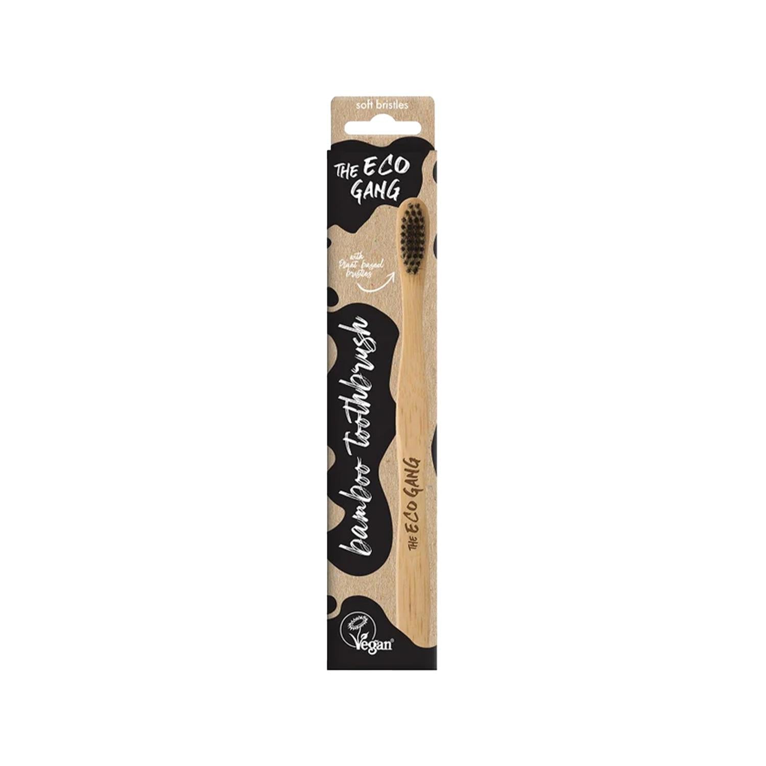 The Eco Gang Bamboo Toothbrush - Eco-Friendly, Sustainable Oral Care for Environmentally Conscious Consumers