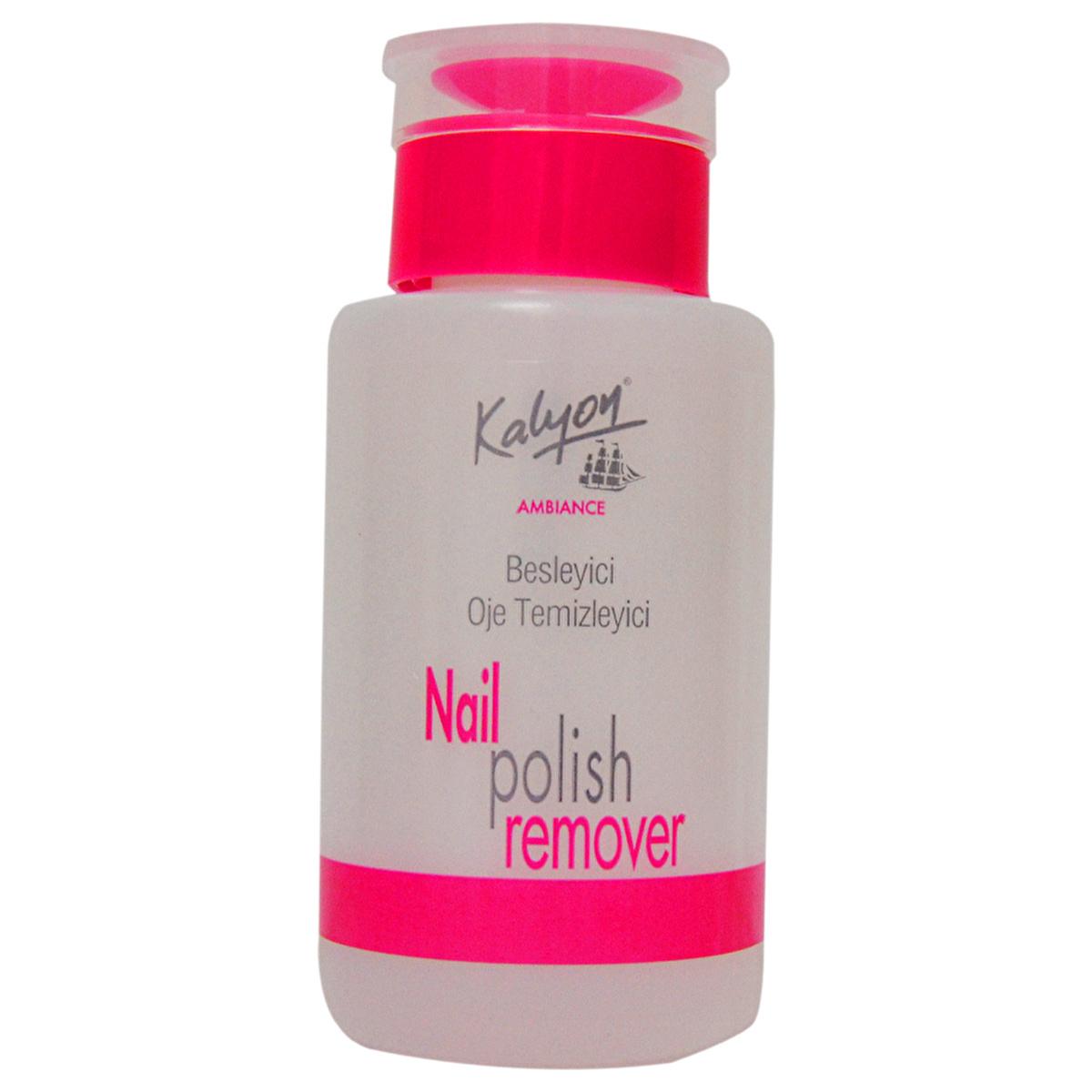 Kalyon Gentle Nail Polish Remover with Pump Dispenser - 200ml, Easy to Use, Fast Removal