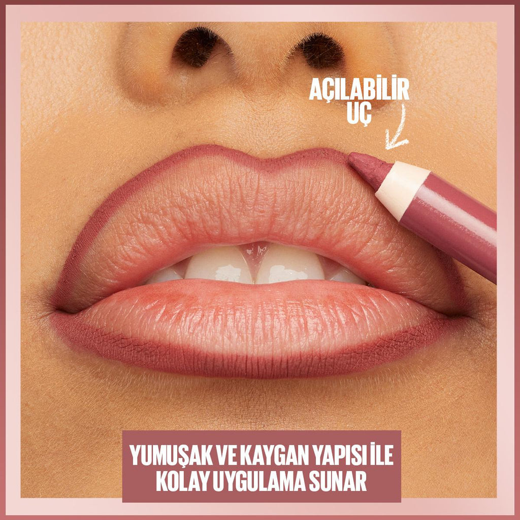 Maybelline New York Lifter Liner Lip Liner - Precise Lip Definition, Long-lasting Lip Color
