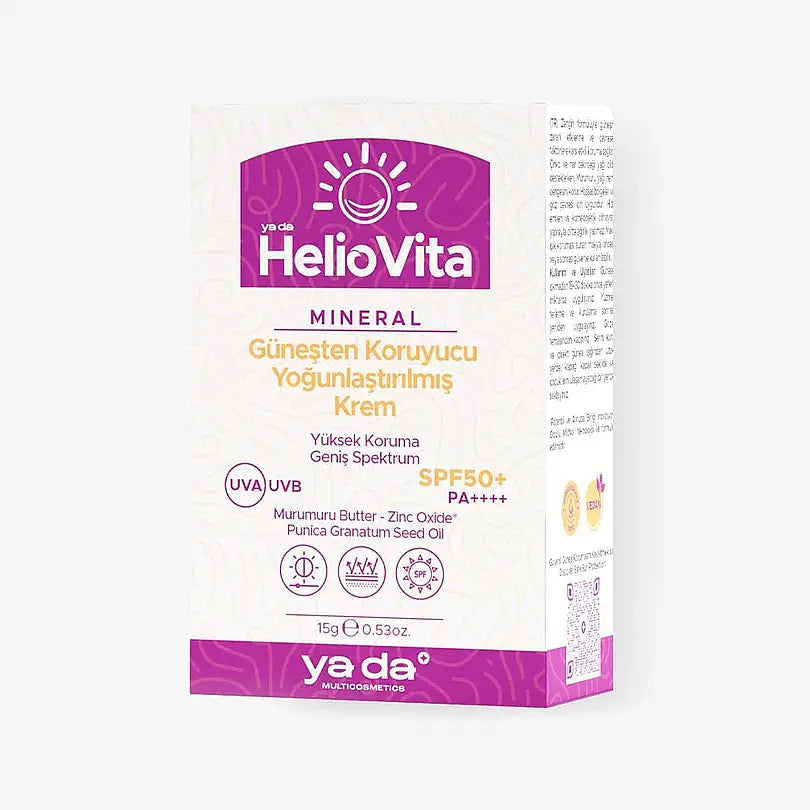 Ya Da Multicosmetics HelioVita 100% Mineral Sunscreen Cream 15g