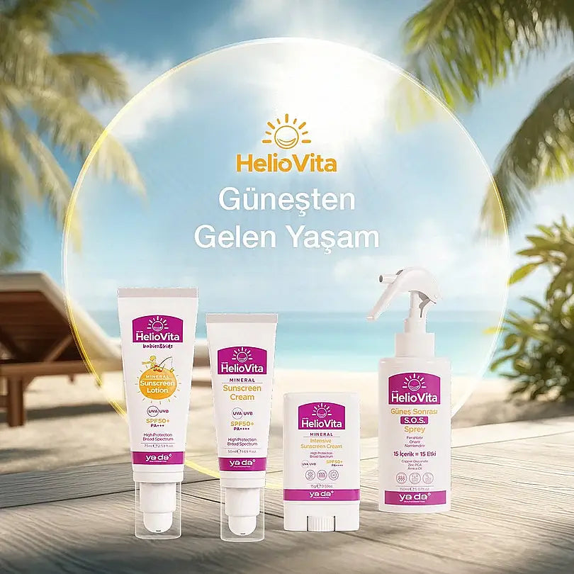 Ya Da Multicosmetics HelioVita 100% Mineral Sunscreen Cream 15g