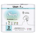 Sleepy Bio Natural Size 2 Long Sanitary Pads 7 Count