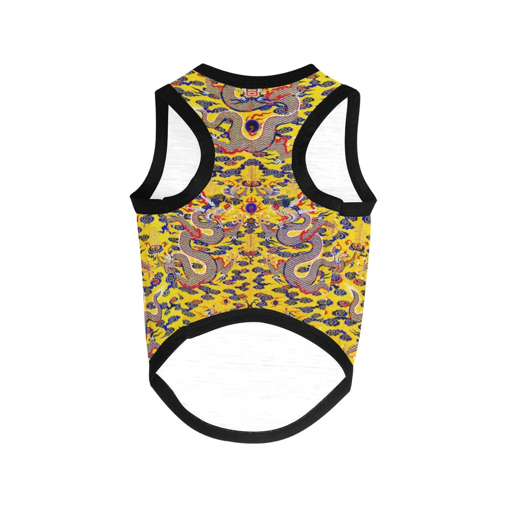 Yellow Imperial Dragon Tank Top