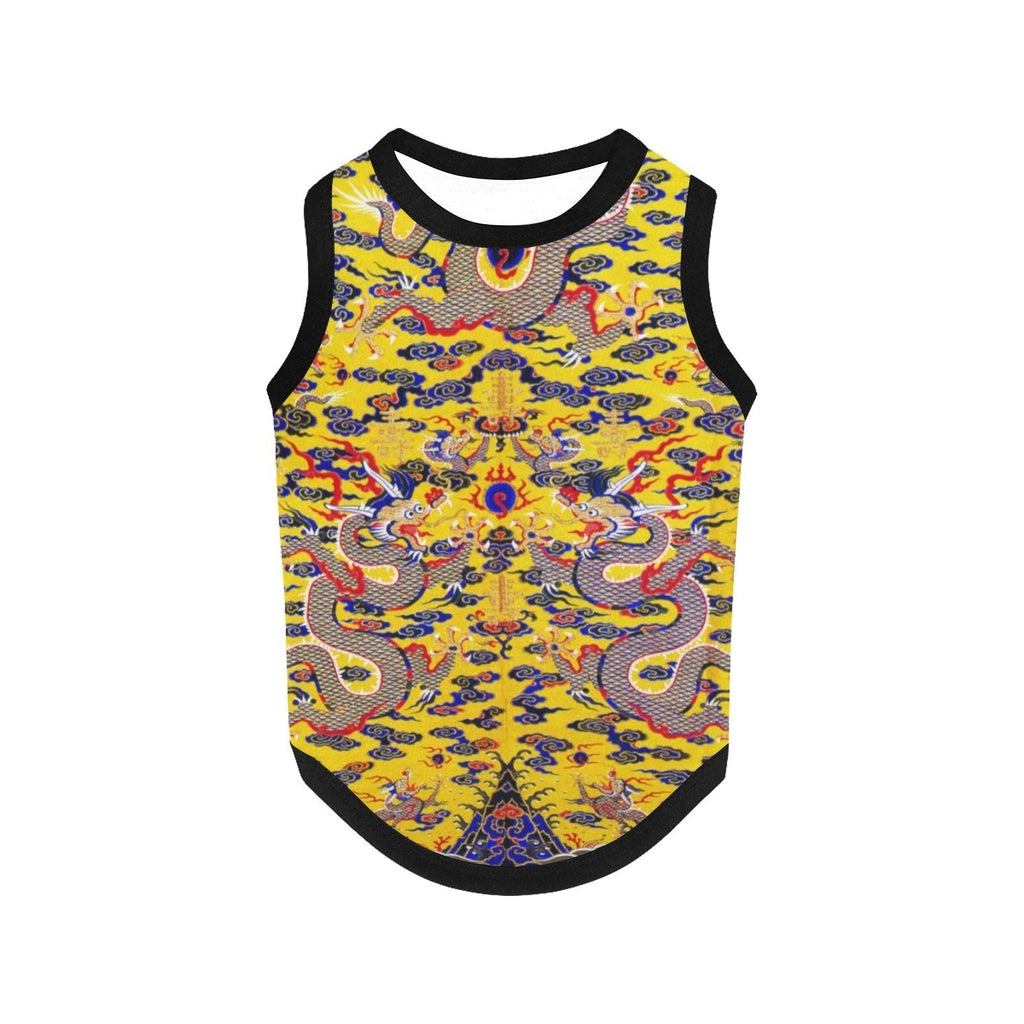 Yellow Imperial Dragon Tank Top