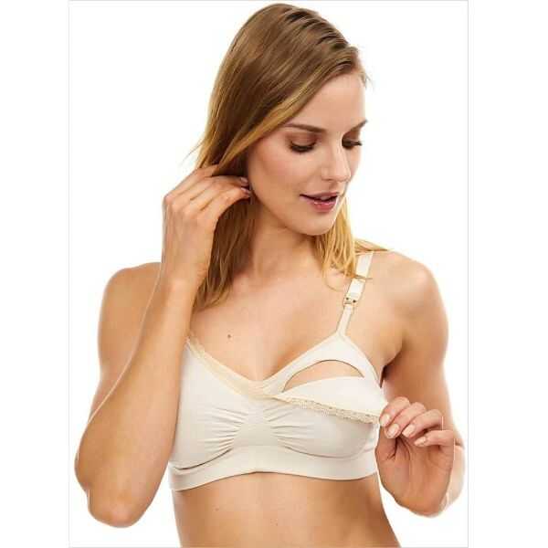Yeni Inci 1652 Nursing Bra for Comfort in Nude