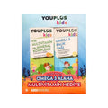 Youplus Kids Omega 3 Fish Oil & Multivitamin Set 2x150ml