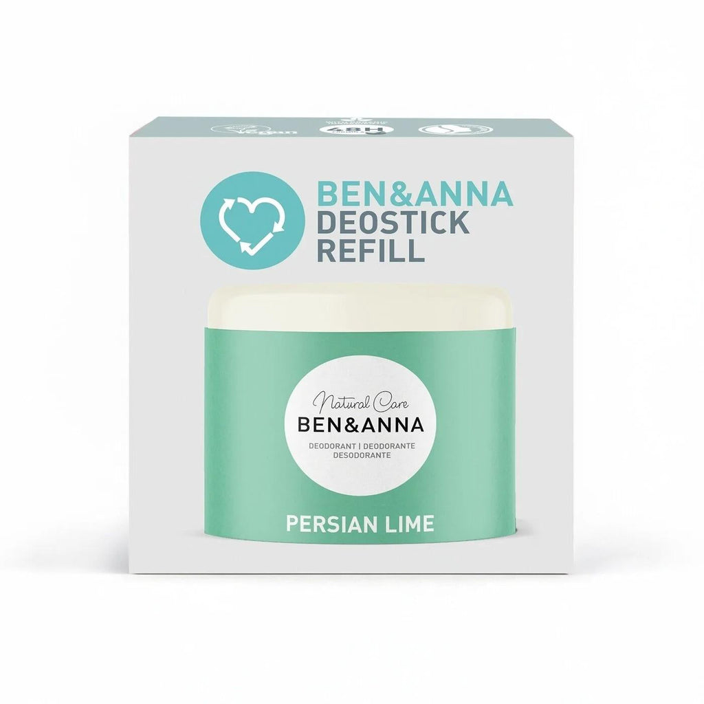Ben & Anna Stick Refill Deodorant Lime Fresh Scent 40g
