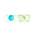 Chicco Orthodontic Pacifier for Newborns - Silicone, 0-2 Months, 2-Pack