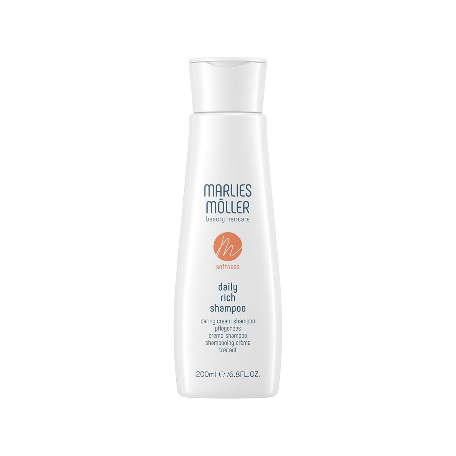 Marlies Moller Softness Daily Rich Shampoo for Shine 200ml