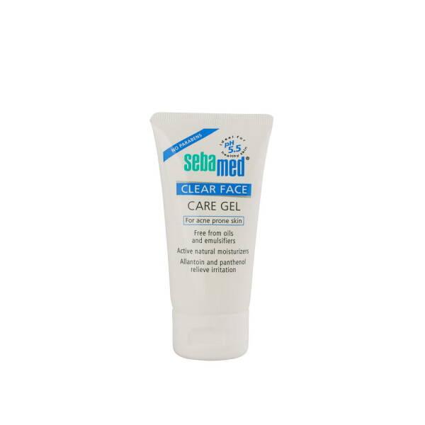 Sebamed Clear Face Care Gel: Oil-Free Hyaluronic Acid Moisturizer for Acne-Prone & Sensitive Skin - Lightweight, Non-Comedogenic