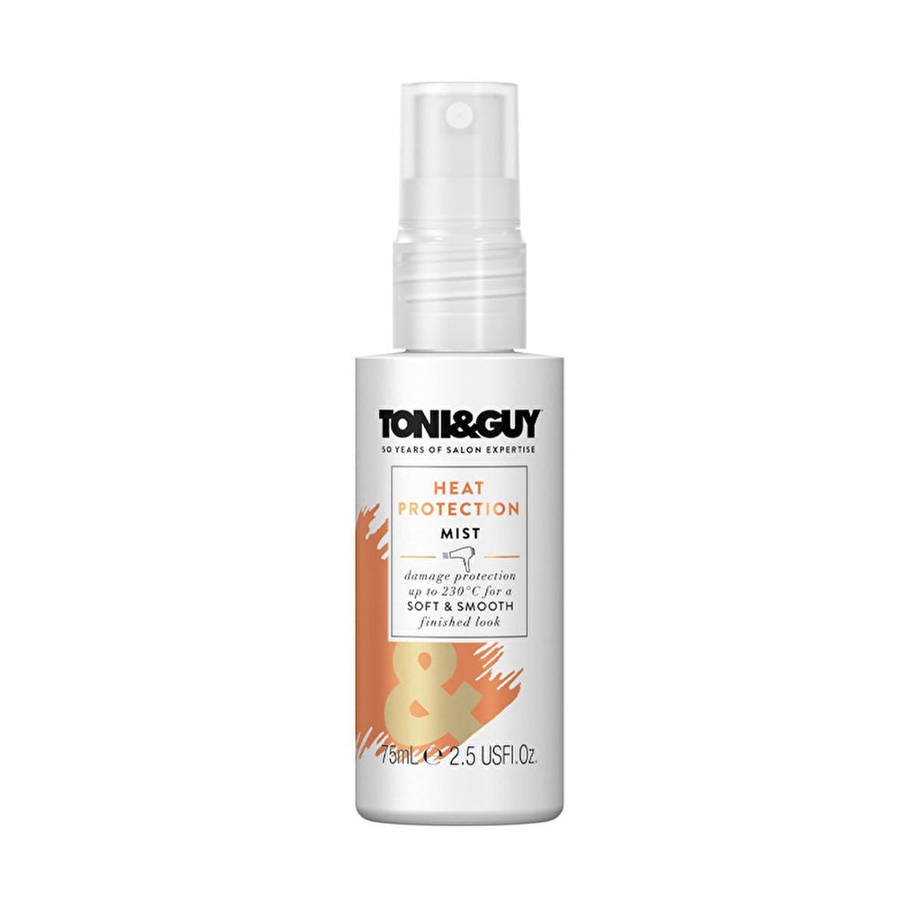 Toni&Guy Heat Protective Hair Spray - Sulfate-Free, Paraben-Free Styling for Damage Prevention
