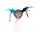 Zampa Wicker Feathered Cat Toy for Interactive Play 29x18 cm