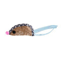 Zampa Brown Wicker Mouse Cat Toy for Interactive Play 18x4.6cm