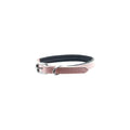 Zampa Soho Soft Texture Genuine Leather Dog Collar Pink 1.5x35 cm