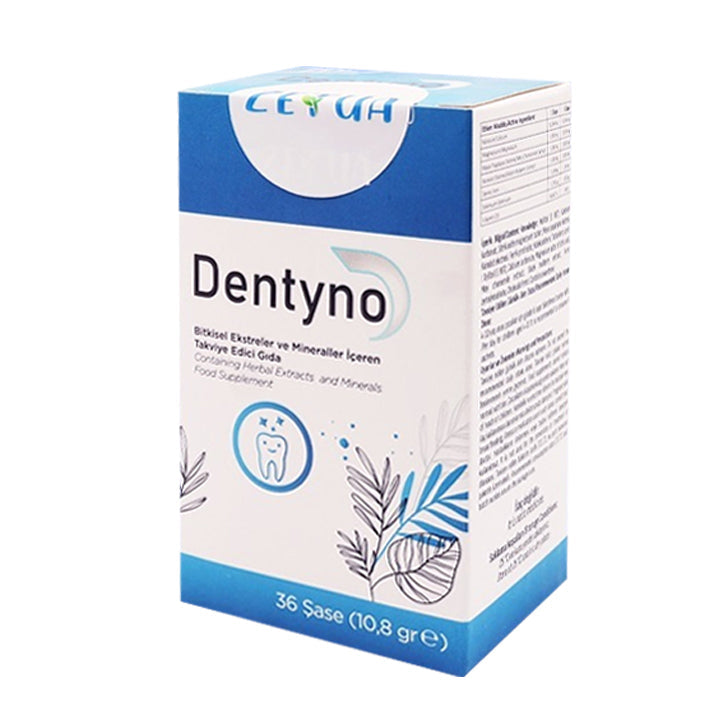 Zetua Dentyno Herbal Extract Food Supplement 36 Sachets