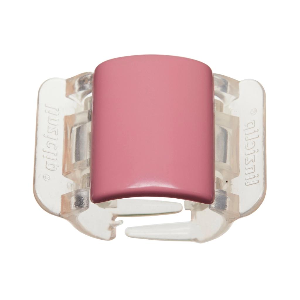 Linziclip Midi Matte Dark Pink Hair Claw Clip