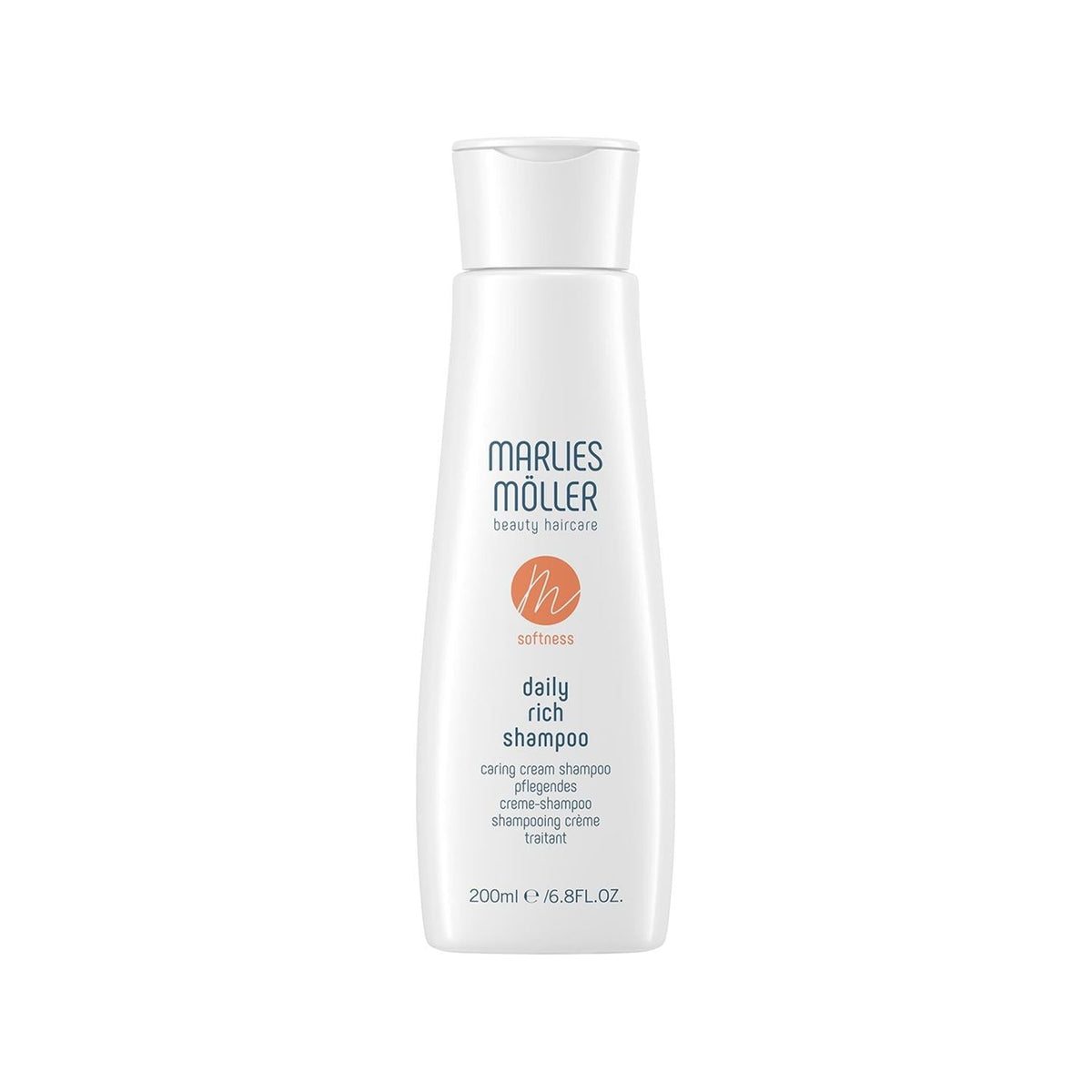 Marlies Moller Softness Daily Rich Shampoo for Shine 200ml