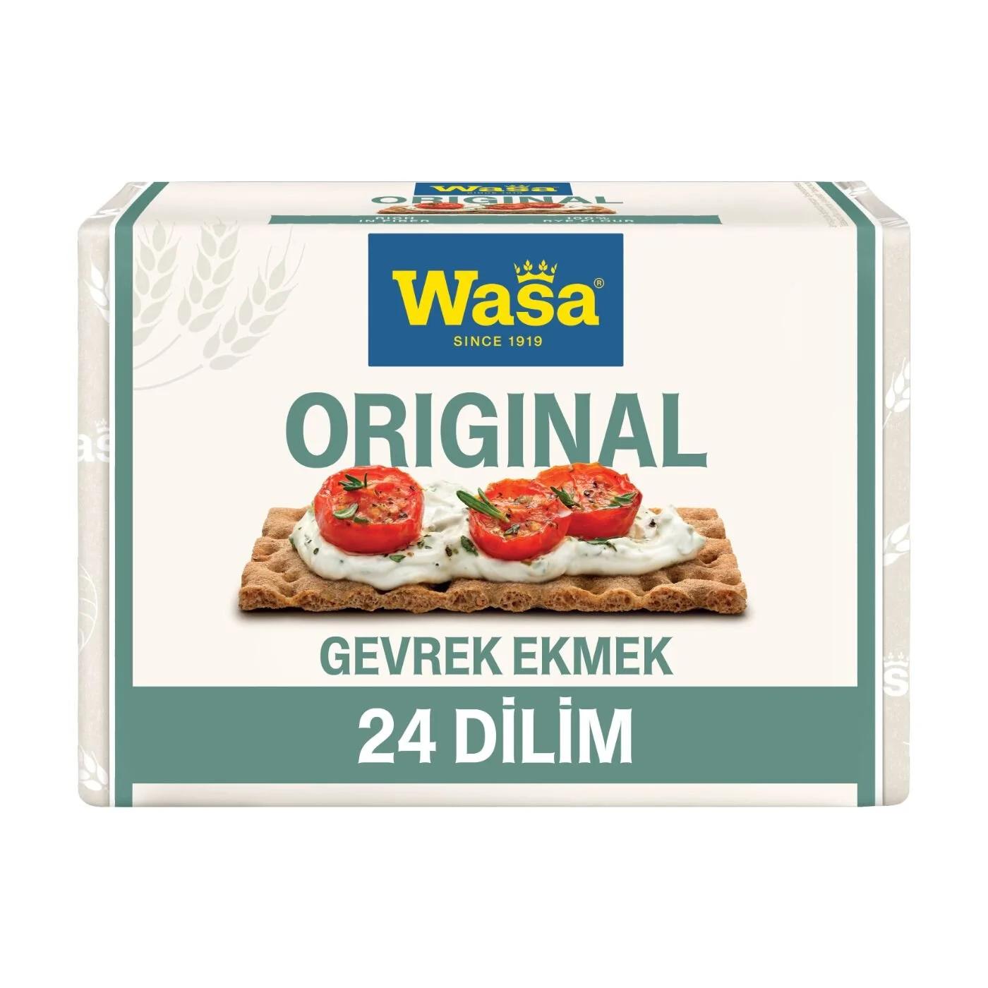 Wasa Original Crispbread Crunchy Whole Grain Snack 275g
