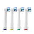 Zubio Rechargeable Toothbrush Replacement Heads 4 Pack