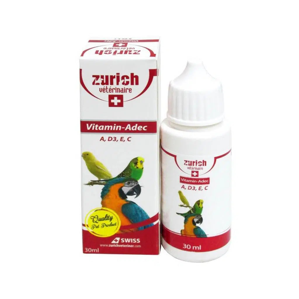 Zurich Adec Bird Multivitamin Liquid Supplement 30 ml